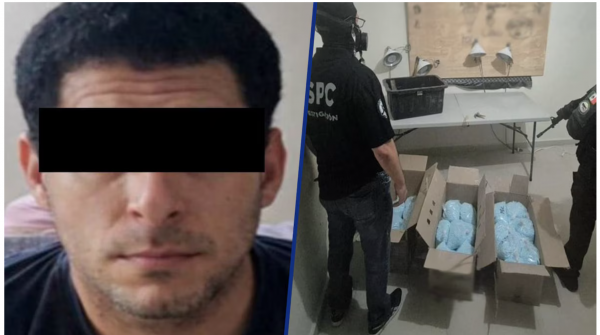 Detienen a Yair ‘N’, líder y traficante de metanfetamina en Colima; aseguran 270 kilos de fentanilo